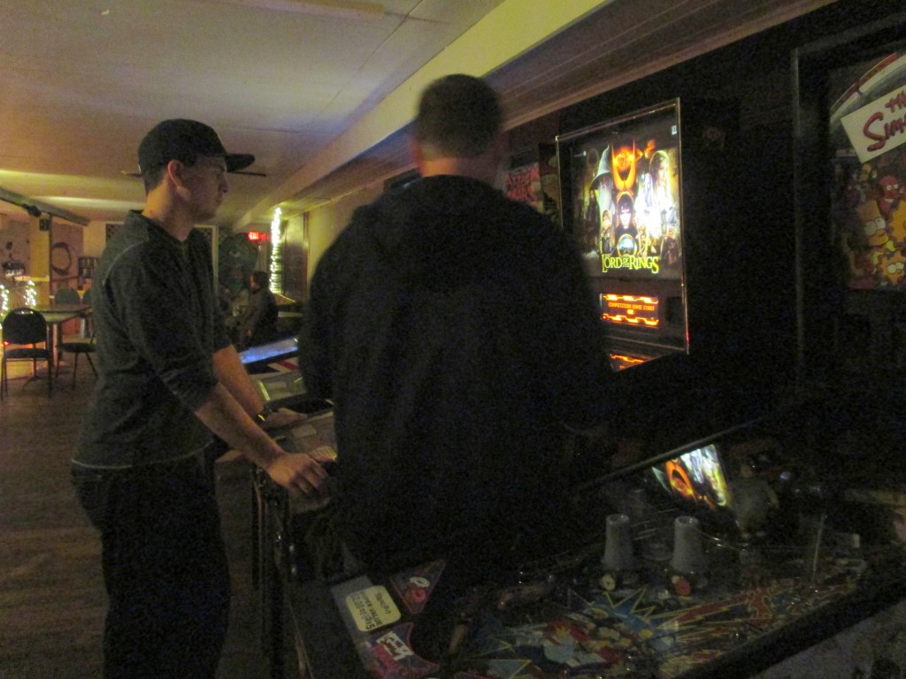 Danny taking Lord of the Rings apart.