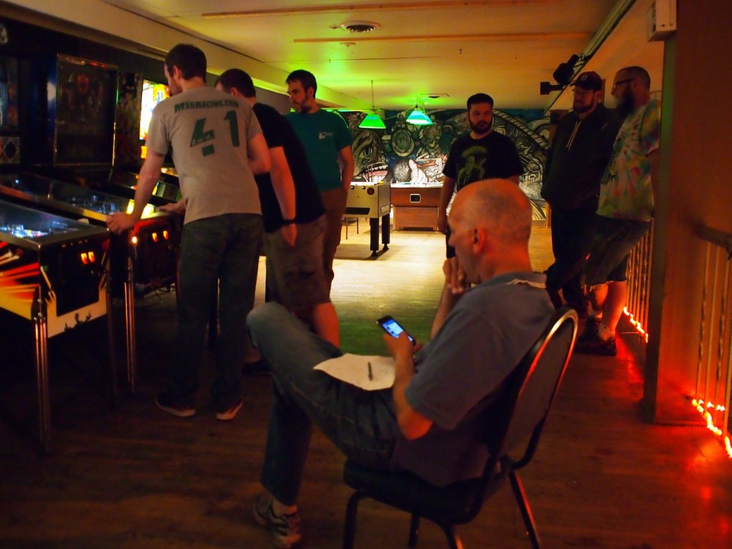 Mike S. and Mike B. playing