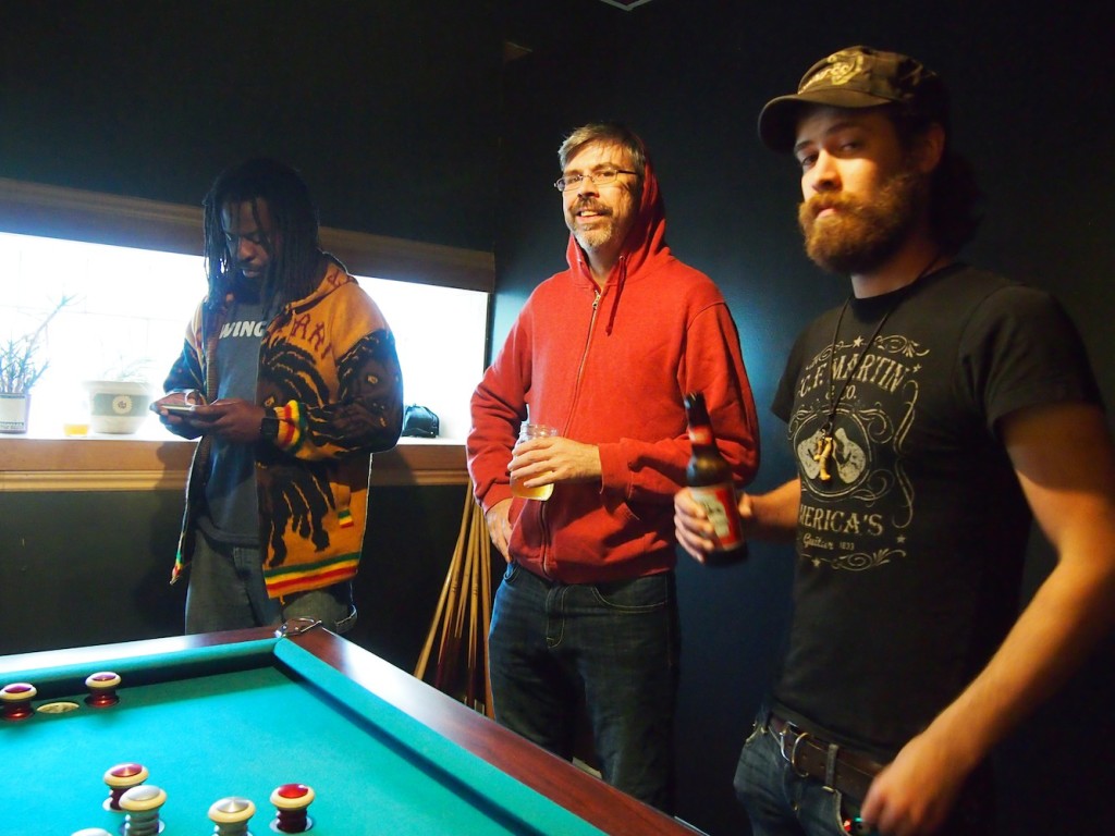 Mike, Aaron, and Jimmy