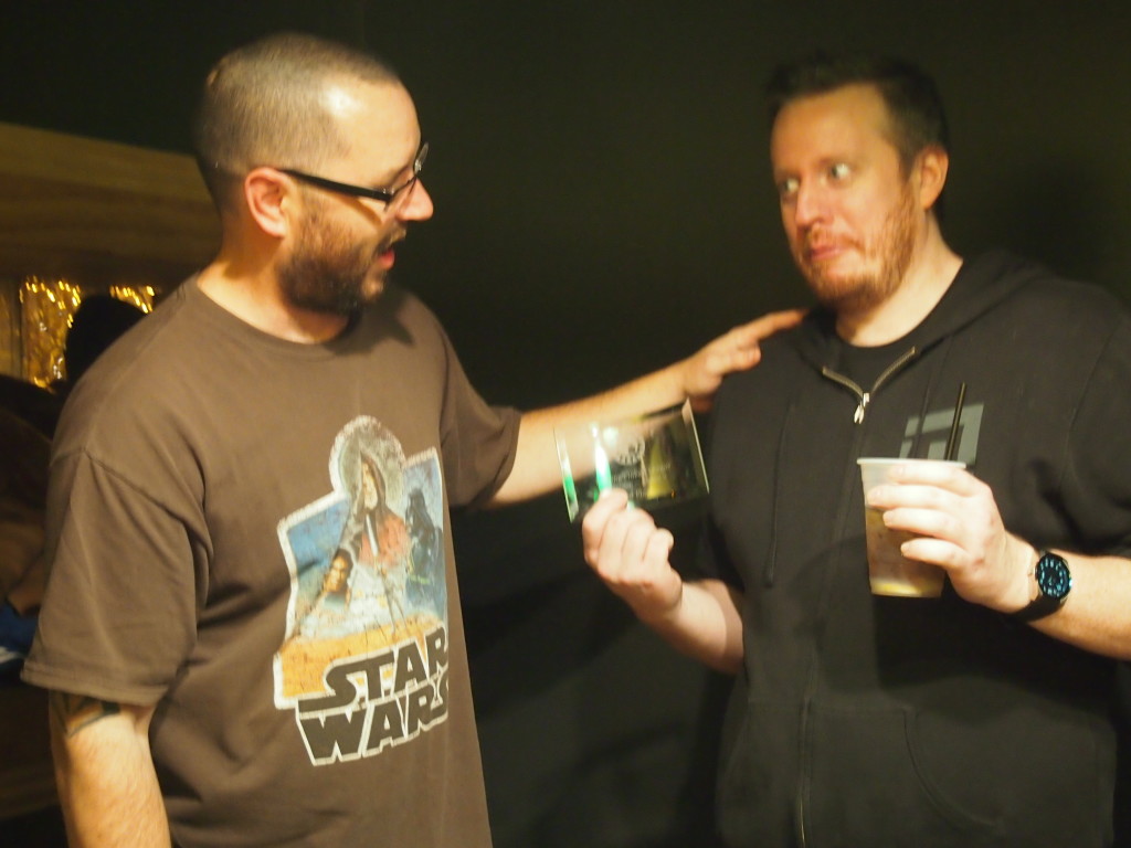 Mike gets his trophy