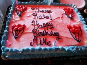 Mike's cake