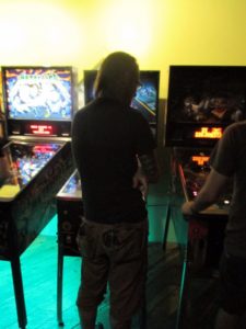 Photo taken prior to one of the two slam tilts of the night on Junk Yard.