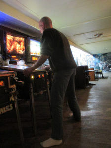 Chris playing Addams Family.