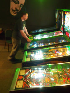 Mike plays Ghostbusters in the final match.