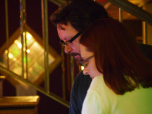 Matt and Kristen (closeup).