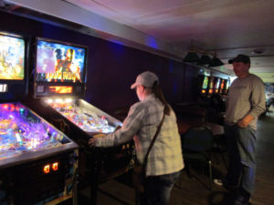 Karen tries out a qualifying game for the Smackdown tournament.