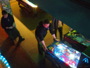 Silver Balls tournament in progress.