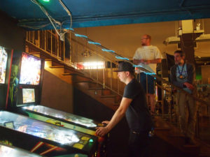 Danny playing Iron Maiden.