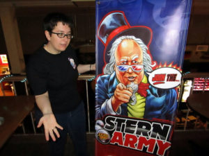 Heather explaining Matt's feelings to Gary Stern.