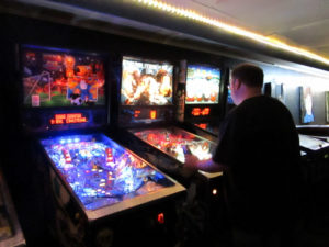 Tim playing Demolition Man in the Undercard match.