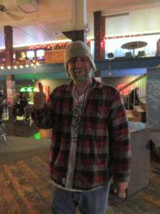 Pat holding up his Smackdown medal.