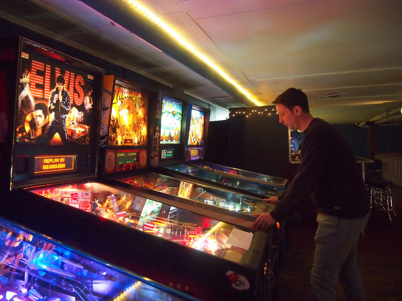 Jon playing Indiana Jones.