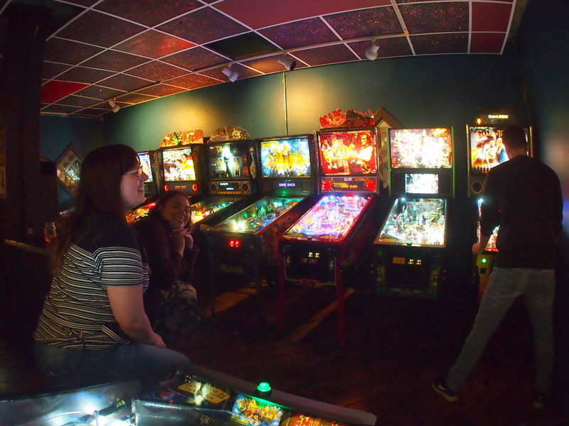 Lexi and Lupe watch Jon play Game of Thrones.